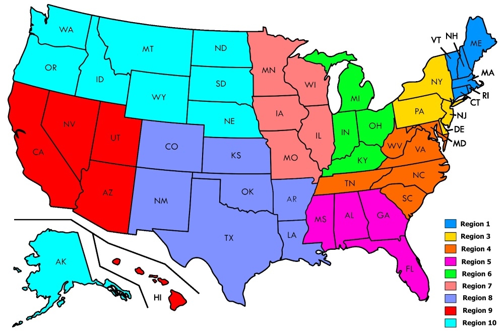 APBA Regions