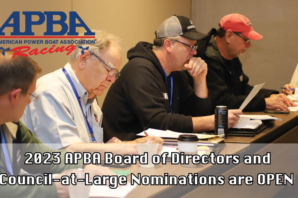 Nominations Open Nominations Open