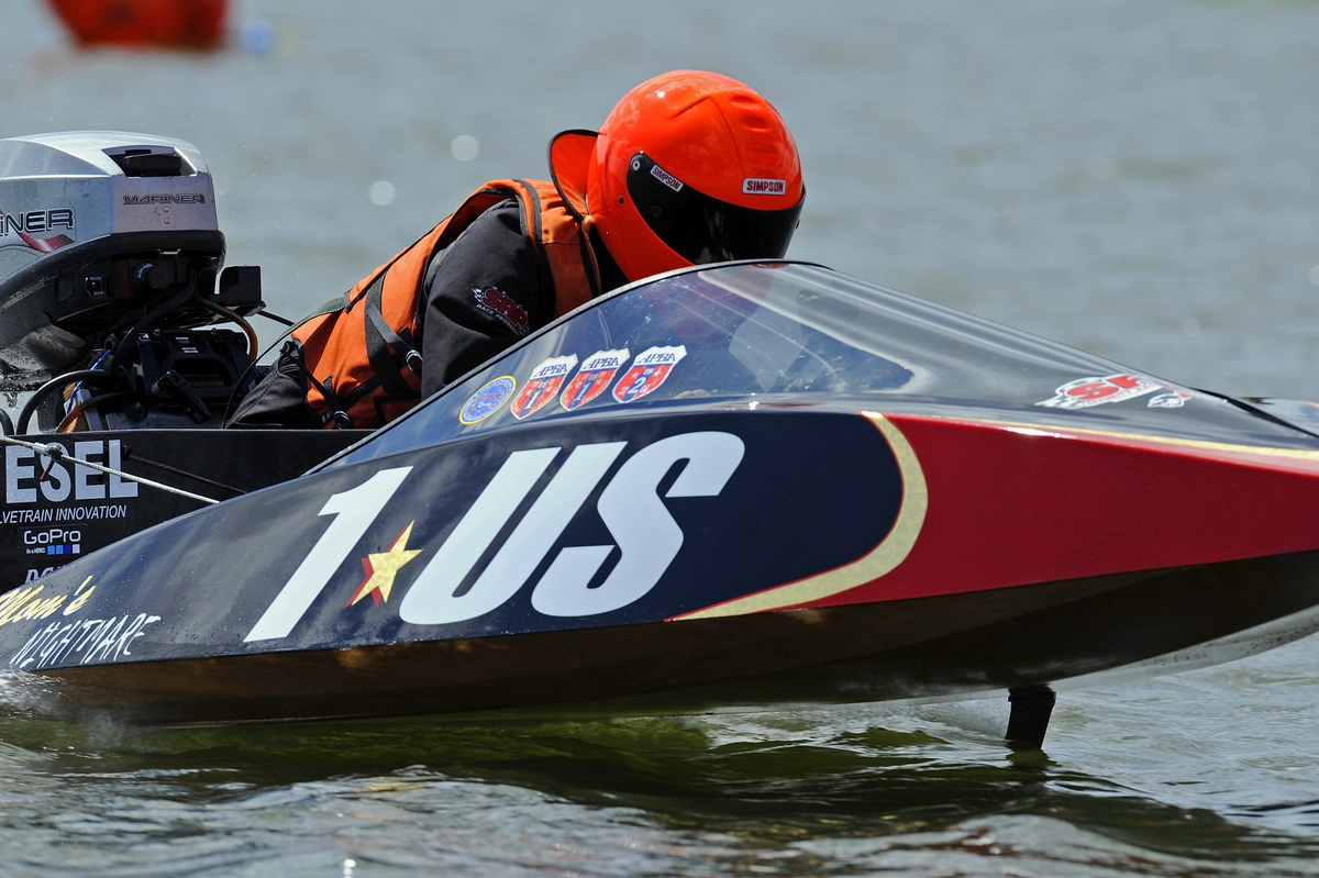 Stock Outboard Runabout Racing